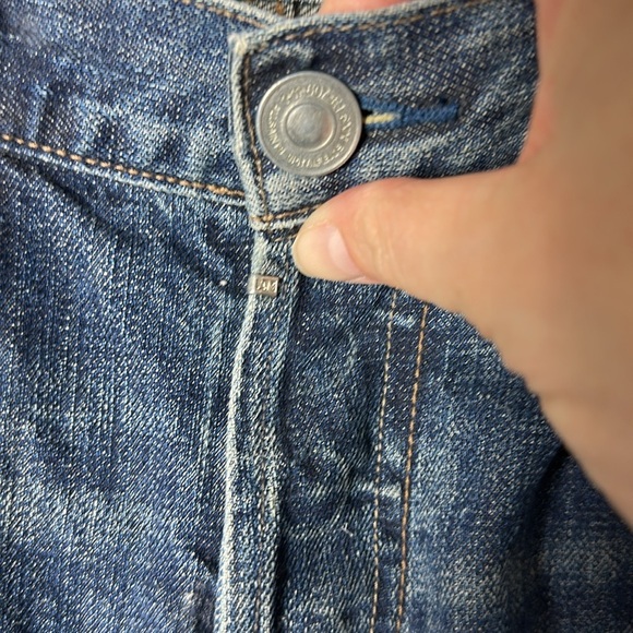 All Saints Ziggy fit Men’s Jeans size 30W button fly - Picture 11 of 15